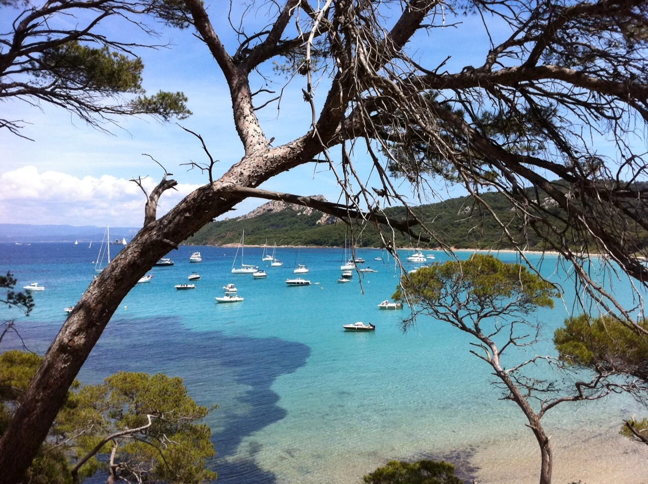 LES ZONES DE NAVIGATION AUTOUR DE SAINT-MANDRIER : Vers l'Ouest<br>